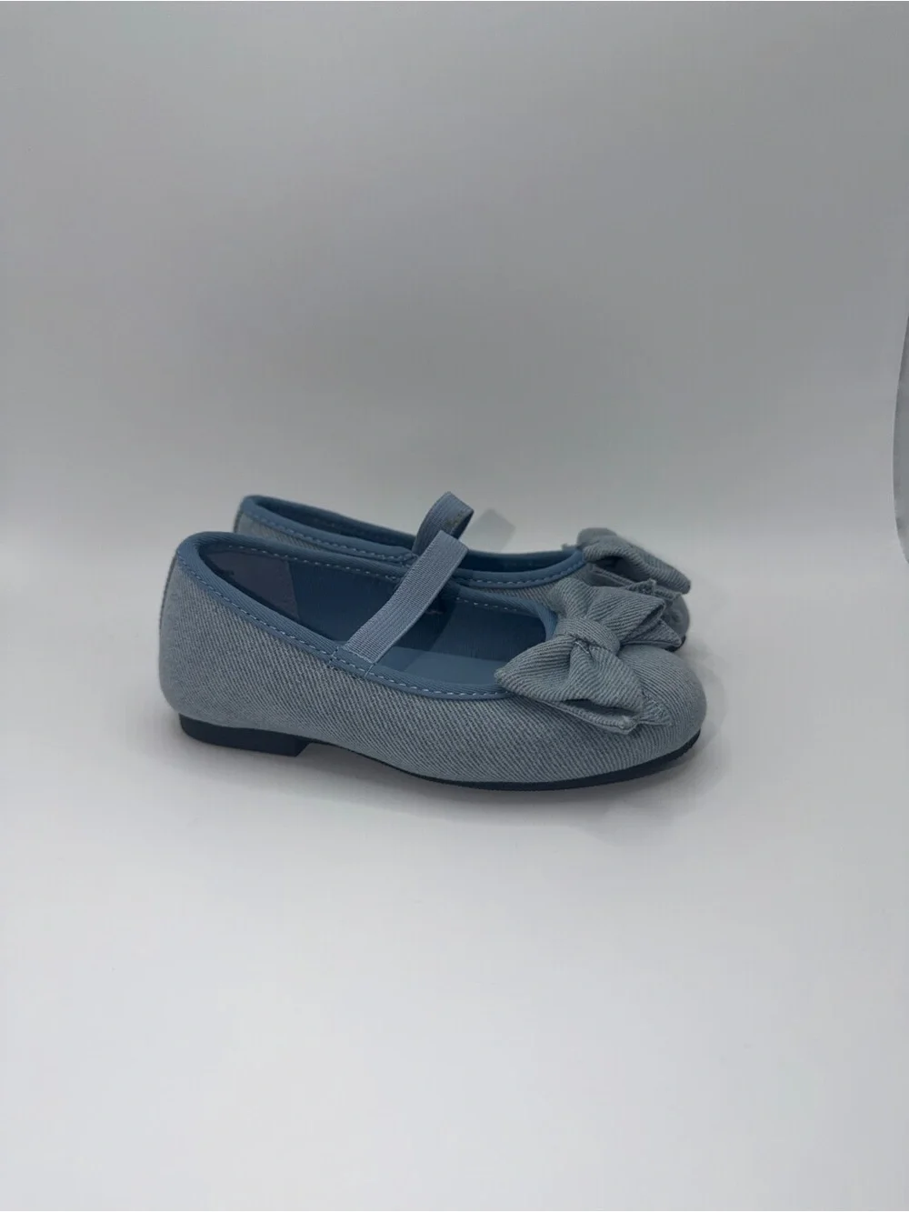 GAP Girls Blue Bow Mary Jane Dress Flats